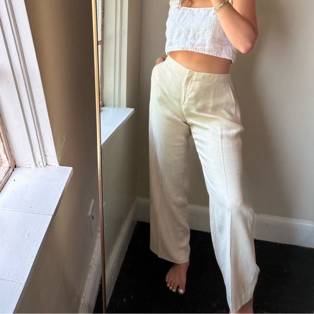 Max Mara linen pants